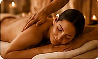 Experiência de massagem relaxante